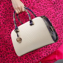 ZOOLER Women leather bag bags handbags women famous brands Desigual Serpentine grain Shoulder Bag Authentic top