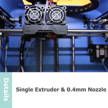 Hot Sale Smart Model Material 1 75mm PLA ABS Createbot Mini 3D Printer with Heatbed and
