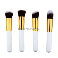 high quality 4 pcs lot Synthetic makeup Brush single makeup tool Cosmetic brush kits Drop Free