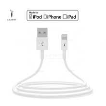 MFI 2.0 USB Cable for iPhone 5 5s 6 6s 6 Plus 1m Long High Frequency Charger Cables G.D.SMITH Brand Original 2015 New