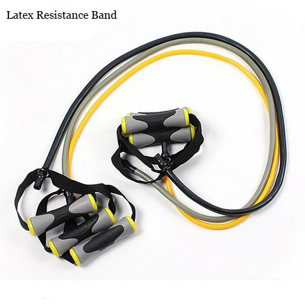 Exercise Tubes Practical Latex Elastic Training Rope Fitness Resistance Bands Yoga Pilates Workout Cordages Free Shipping
