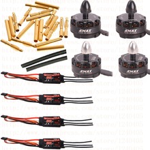 4X Emax MT2204 II 2300KV Cooling Brushless Motor&4X Emax Simonk 20A Brushless ESC+20pair 2.0mm connect For MINIQAV250 Quadcopter