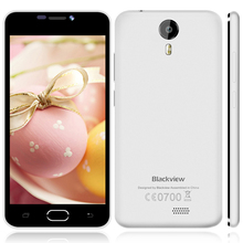 Original Blackview BV2000S 5.0 Inch Android 5.1 MT6580 Quad Core Cell Phone 1GB RAM 8GB ROM 1280*720 Dual Sim WCDMA 3G Cellphone
