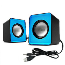 2015 Consumer Electronics Accessories & Parts Speakers Desktop Laptop USB mini speaker box small stereo MP3 portable speakers