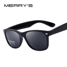 MERRY’S Men Polarized Sunglasses Classic Men Retro Rivet Shades Brand Designer Sun glasses UV400