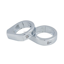 Motorcycle 39mm Chrome Fork Clamp Turn Signal Relocation Kit For Harley Sportster XL883 XLH883
