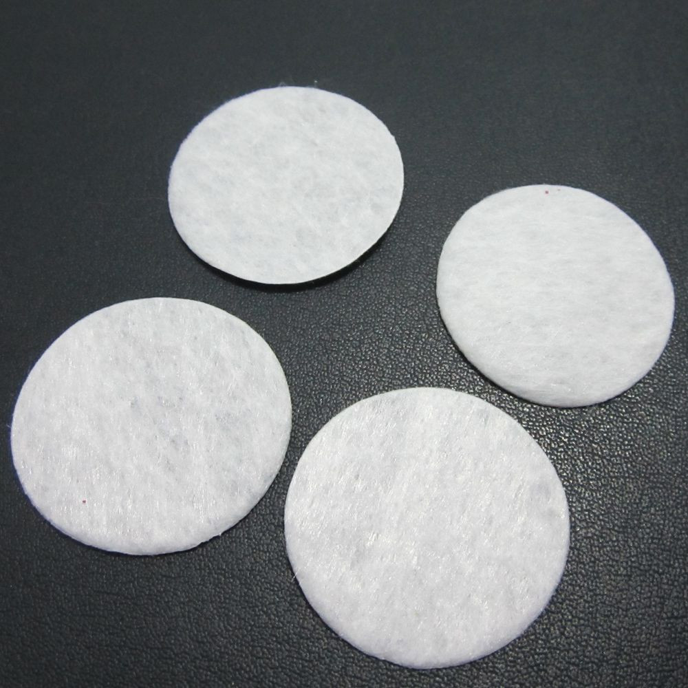 Description Picture 2 of item100pieces/lot  30mm Padded Felt round shape craft/ DIY Appliques  Clothing decoration Scrapbook A151
