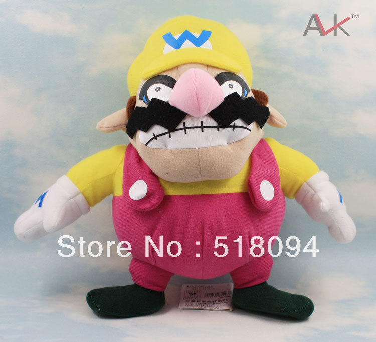 waluigi and wario plush