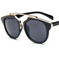 The new Haleinatong sunglasses sunglasses retro reflective Sunglasses color film free shipping