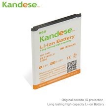 2 шт. pcs/lots KANDESE марка 1800 mAh аккумулятор для Samsung Galaxy EB-F1M7FLU S7560 аккумулятор bateria