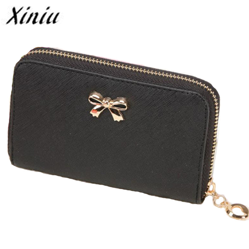 0 : Buy Xiniu Female Wallets Zipper Korean Cute Leather wallet Women Wallets clutch ...