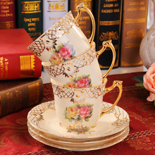 coffee cup set European style tea set cup and saucer