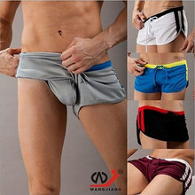 Mens Sports Shorts Comfy Boxer Exercise GYM Underwear Casual Home Pants Gay Men Boxers Loose Men’s Swimwears Sport Shorts