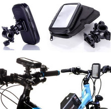 Bike Phone Holder for Samsung Galaxy S5 S6 S6 Edge/S6 Edge Plus with Handlebar Mount & Waterproof Case Bag