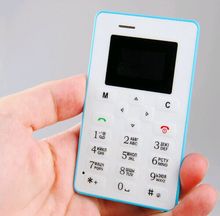 Original AEKU M5 Mini Phone AIEK M5 Student Pocket Card Cell Phones Russian Portuguese Indonesian Swedish