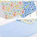 New Flannel Ultra Thin Pad Bamboo Fiber Changing Mat Summer Infant Waterproof Breathable 3D Sewing Edge