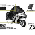S M L XL XXL Large Motorcycle Cover Moto Bike Moped Scooter Waterproof UV Dust Protector