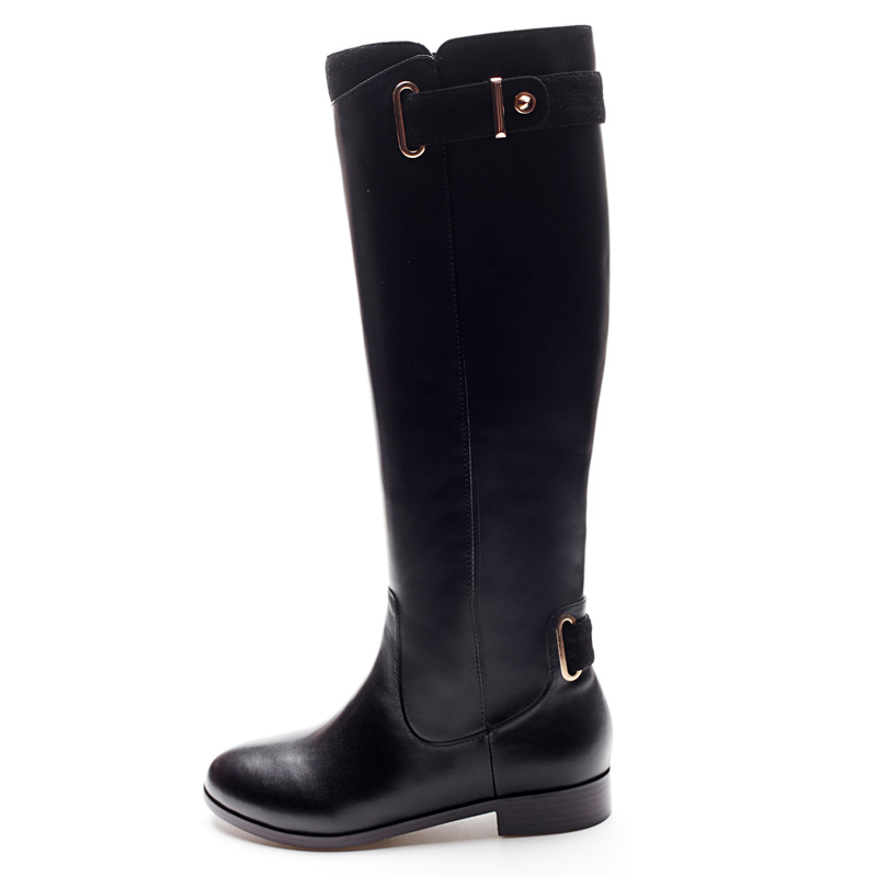 round toe wide calf boots