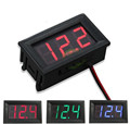 Mini 2 Cavi DC4 50 30 0V 0 56in RED LED Digital Voltmetro Con Protezione D