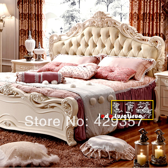 european queen size bed frame solidwood bunk bed classic fabric upholstered soft bed - European Bed Frame european queen size bed frame solidwood bunk bed classic fabric upholstered soft bed - European Bed Frame
