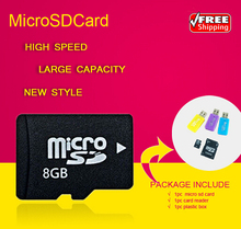 Real Capacity Micro SD Card Memory Card 4GB 8GB 16GB 32GB TF Card Flash Memory Free Gift adapter + TF card reader T3