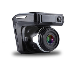 Low price Car DVR Radar detector 2.4-inch screen 3 in1 Russia vision150 degree DVR+GPS+Radar detecor tachograph Traffic warning