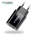 MyGeek 5V 2A Universal Travel USB Charger Wall Portable US EU UK Plug Mobile Phone Smart