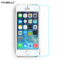 Tempered Glass Screen Protector For iPhone SE 5s 5 5c 5g 0.26mm Ultra Thin 2.5D Arc 9H Toughened Film