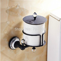 Unique Design Luxury Wall Mounted Toilet Roll Paper Rack oil Rubbed Bronze Upstanding Toilet Paper Holder