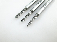 10 unids 2.1 MM acero de tungsteno de carburo Drill Bit Set PCB herramienta de grabado del carburo