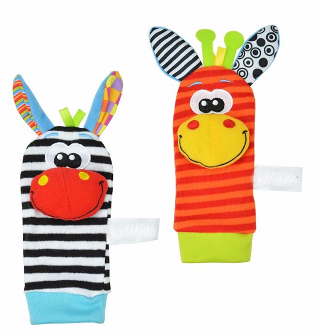 4Pcs(2Pcs Socks+2Pcs Wrists)Hot New Infant Baby Kids Sock And Wrist Rattles Cute Intellectual Developmental Toys Animal 4Pcs(2Pcs Socks+2Pcs Wrists)Hot New Infant Baby Kids Sock And Wrist Rattles Cute Intellectual Developmental Toys Animal