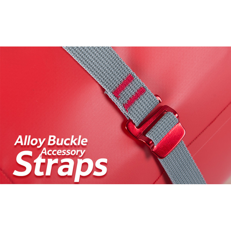 Pair of 4 Metre Luggage Straps Grey