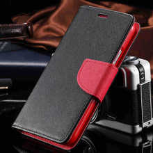 New Fashion Luxury with logo Flip Case for Samsung Galaxy Note 2 II N7100 Leather Wallet