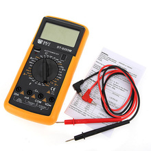 Mejor DT9205M LCD AC DC voltios amperios OHM eléctrica multímetro Digital