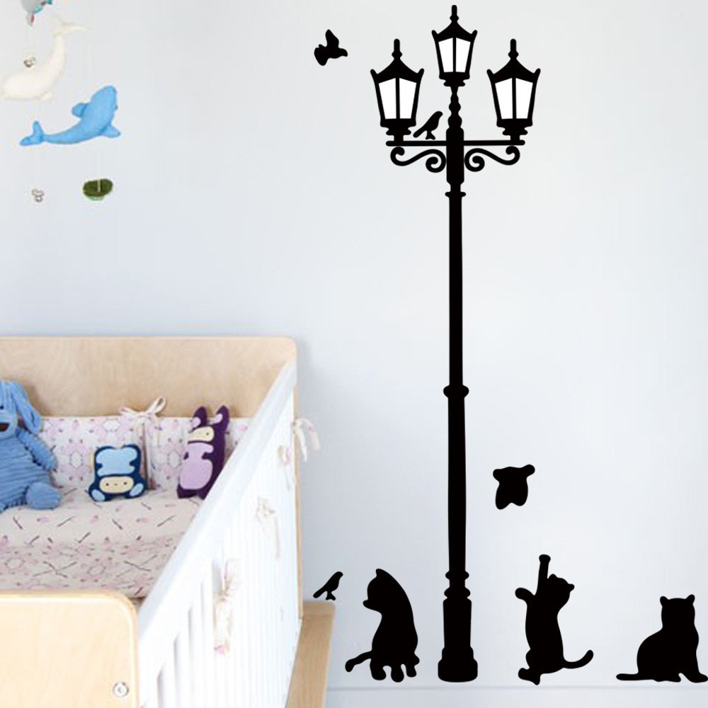 Online kopen wholesale zwart verlichting sticker uit china zwart ...