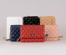 Hot sell, 100% genuine leather classic women’s shoulder bag, cross body bag,wallet on chain for FREE SHIPPING