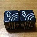 Free shipping Exclusive Special NEW 16mm 2pcs 6 sided D6 dice for board game card game