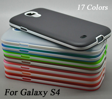 Ultra-Thin Soft Translucent Rubber Bumper Case Cover For Samsung Galaxy S4 I9500 Wholesale Free Shipping