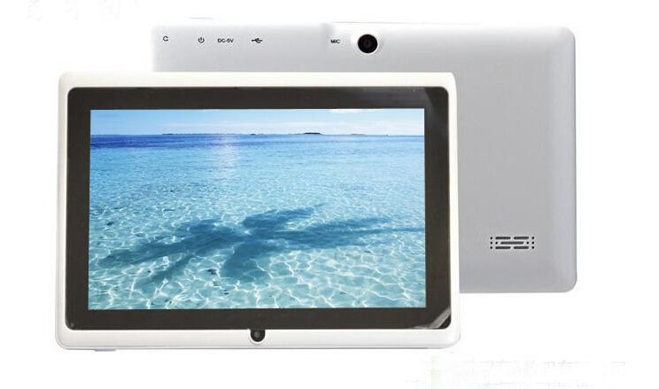 Quad core 7 inch Q88 Allwinner A33 tablet pc DDR3 512MB ROM 8GB Wifi Capacitive Screen