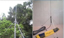1/4 wave GP Antenna for 5w,7w,15w,30w,50w,100w FM Transmitter BNC with 8meters 26ft. cable only 29usd with shipping Promotion