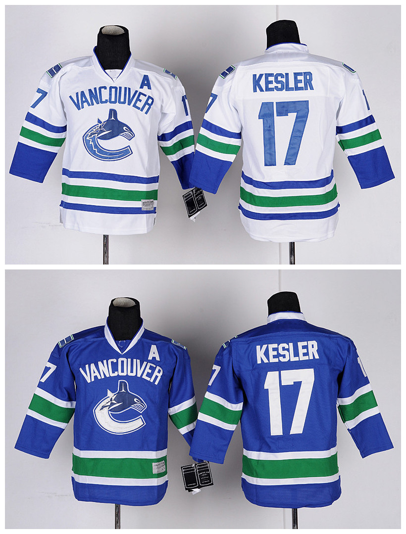 cheap hockey jerseys Kids Vancouver Canucks 17 Ryan Kesler ...