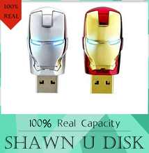 Marvel Cartoon Iron man 16GB 32GB 128GB usb flash drive 512GB pen drive pendrive U disk Thumb memory stick usb stick flash card