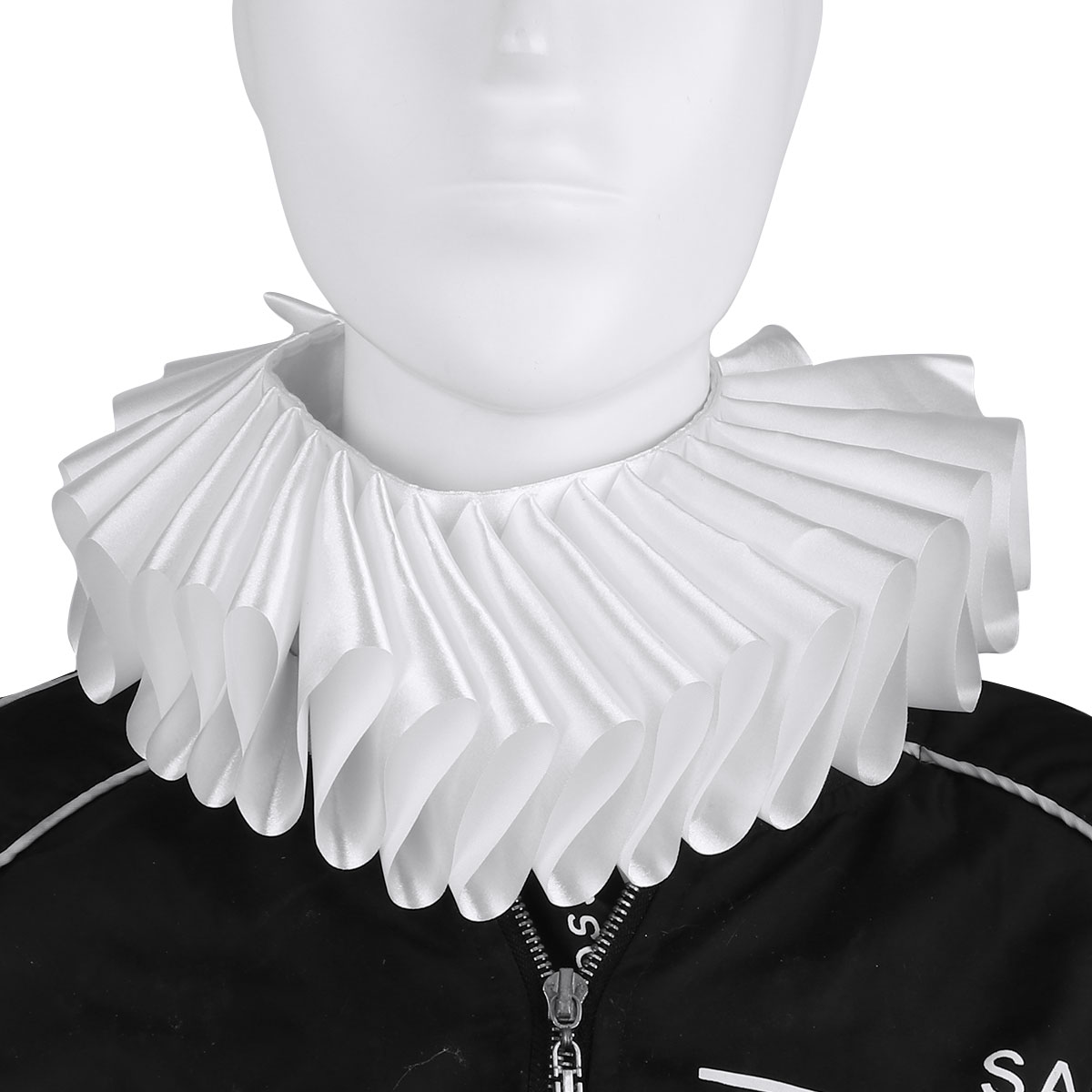 KOGOGO Renaissance Ruffle Collar Victorian Neck Costume Cosplay Props