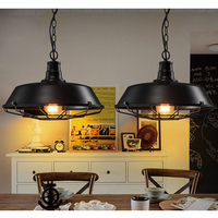 2015 Hot Sale Restore Ancient Ways Wrought Iron Type Droplight fit for Restaurant Bar Bedroom