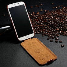 S4 Vintage PU Leather Flip Case for Samsung Galaxy S4 i9500 S IV Luxury Phone Bag