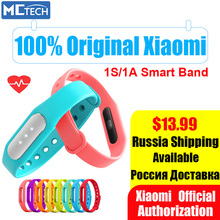 Original Xiaomi Mi Band 1S 1A Pulse Smart Sleep Heart Rate Monitor Bracelet Fitness Tracker for Android/iOS Phone Free Shipping