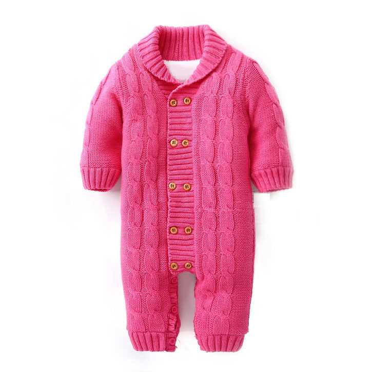 Cotton New Sweater Jumpsuit Baby Rompers Autumn Cotton New Sweater Jumpsuit Baby Rompers Autumn