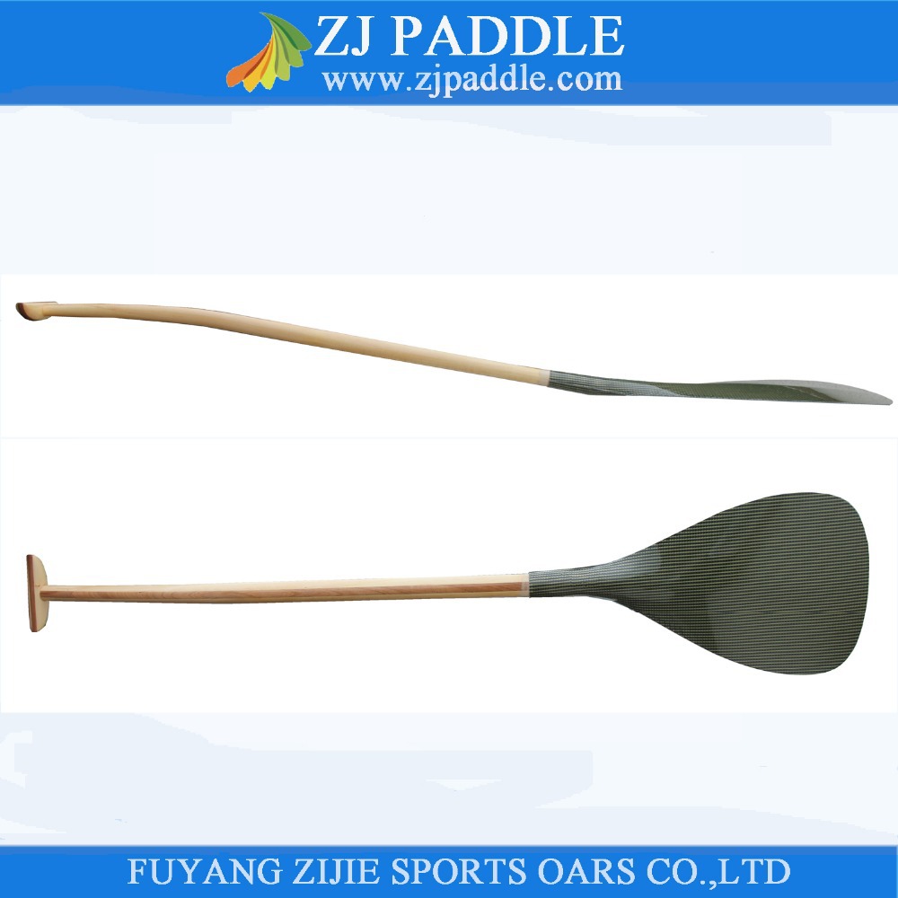 Hybird Carbon Kevlar Outrigger Canoe Paddle