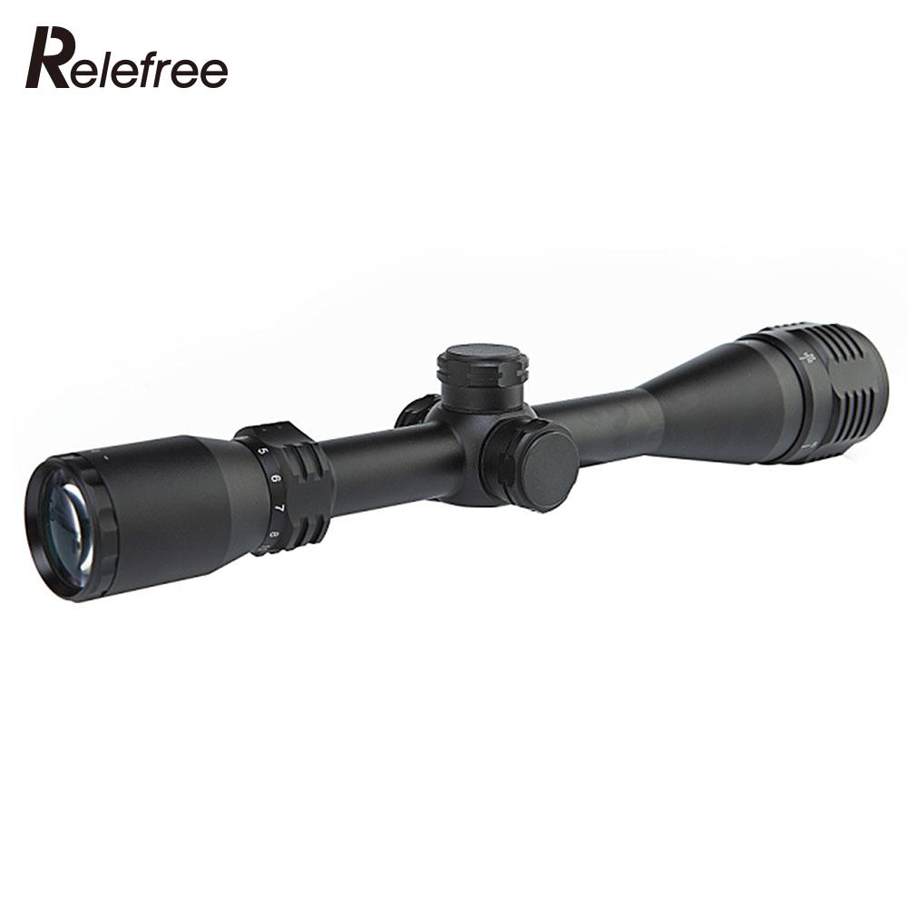 Фотография Outdoor 4-16x Rifle Scope Laser Mil-dot Illuminated Adjustable For Hunting