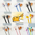4pcs 0 5mm A variety of cute cartoon animation neutral pen gel pen School Gift